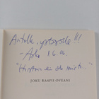 Asko Lehtonen : Joku raapii oveani : runoja (signeerattu,... - pikkukuva 3