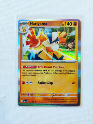 Hariyama Holo Rare
