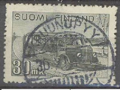 1947 30 mk postiauto lähesloisto KRUUNUPYY-48
