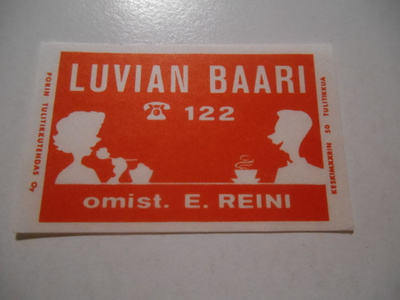 TT Etiketti Luvian Baari