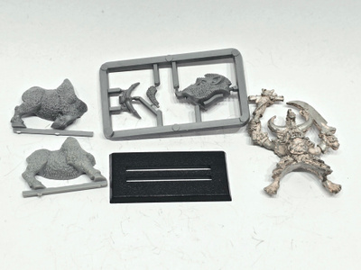 WHFB - Orc Warboss on Boar [B12]