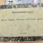 VANHA Sanakirja Lausekirja Suomi Venäjä Ruotsi Saksa 1874 - pikkukuva 1