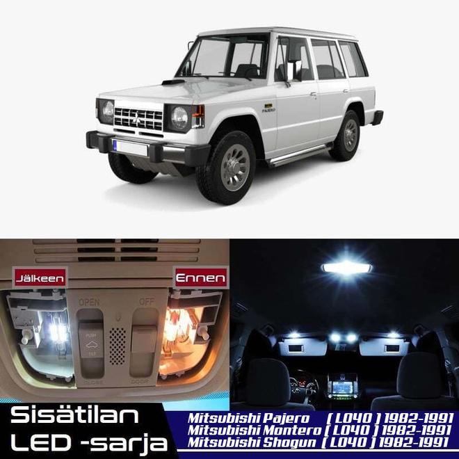 Mitsubishi Pajero (MK1) Sisätilan LED-sarja 5-os
