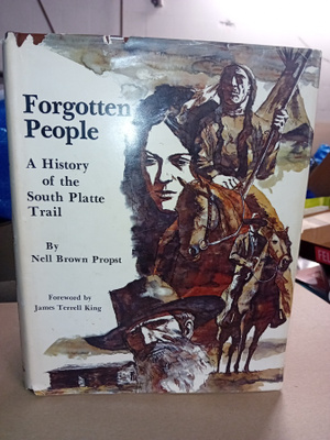 Nell Brown Propst : Forgotten People ( SIGNED ) SIS POSTIKUL