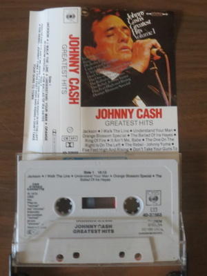 Johnny Cash: Greatest Hits c-kasetti