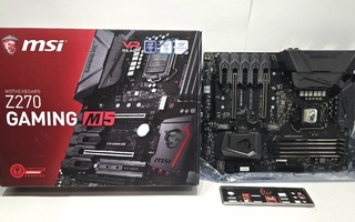 MSI Z270 Gaming M5 emolevy (kunto?)