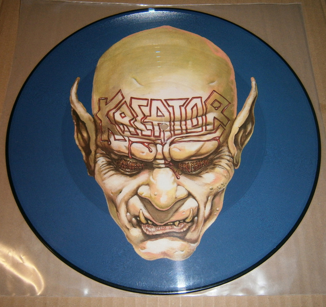 Kreator: Behind The Mirror picture disc 1987