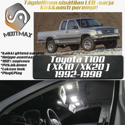 Toyota T100 Sisätilan LED-sarja 7-osainen