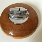Ronson SYTYTIN - Patented,  pöytäsytytin, puurunko, Ø 10cm - pikkukuva 3