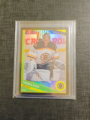 Tuukka Rask - 13-14 Opc Black Rainbow /100