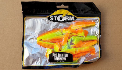 Storm jigi 10 cm, PJM04 kelta-oranssi > katso Huom!