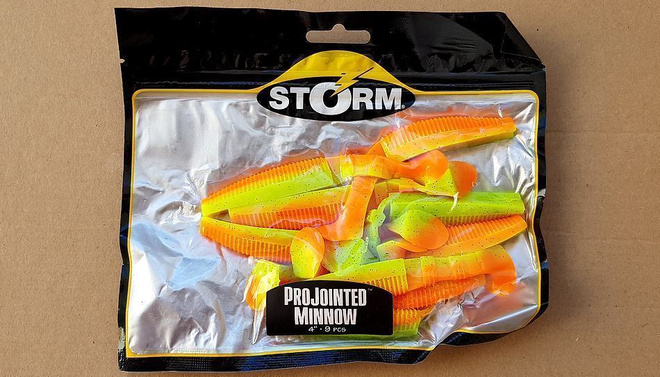 Storm jigi 10 cm, PJM04 kelta-oranssi > katso Huom!