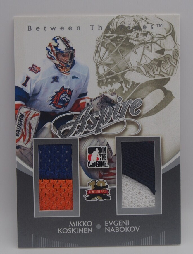 2011-12 ITG Aspire silver Mikko Koskinen /140