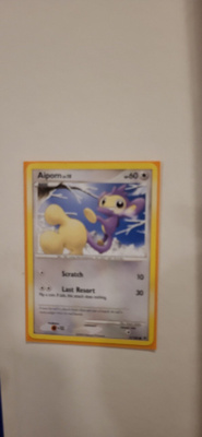 Aipom #51 Pokemon Majestic Dawn card common