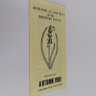 Botanical Society of the British isles : Stock list autum... - pikkukuva 1