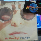 PET SHOP BOYS - IT'S ALRIGHT VG+/EX- 7" . - pikkukuva 1
