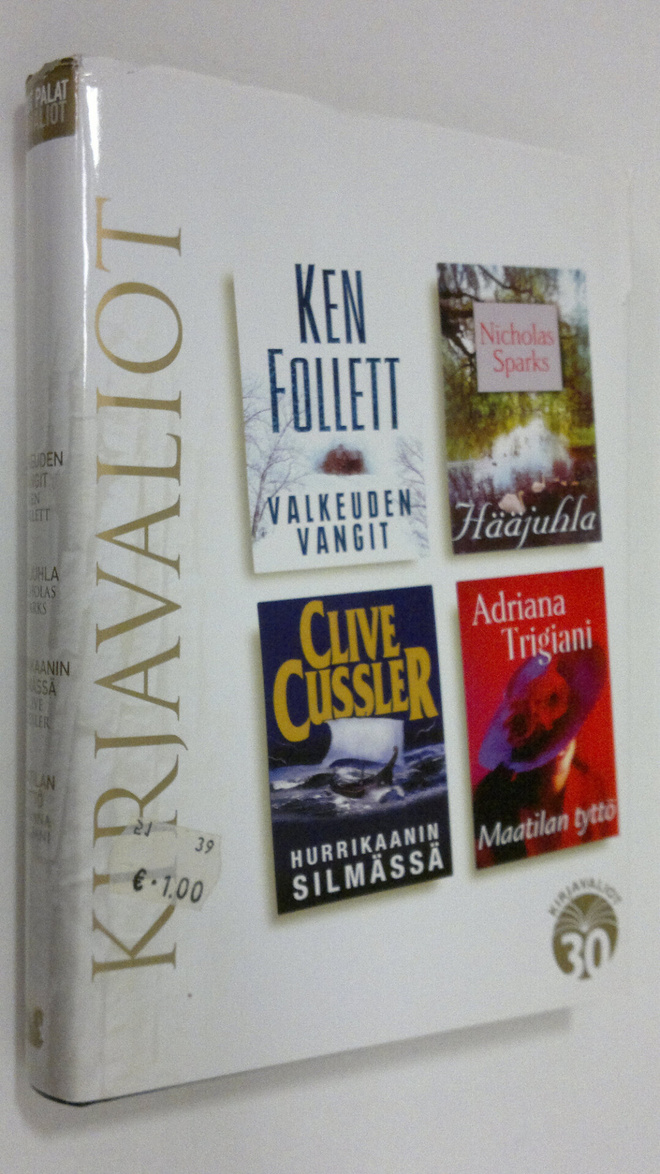 Kirjavaliot ; Follett, Ken : Valkeuden vangit / Sparks, N...