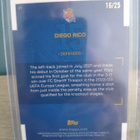 Diego Rico 16/25 numeroitu jalkapallokortti - pikkukuva 2