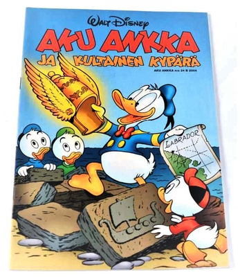 WALT DISNEY AKU ANKKA 24B 2004 AKU ANKKA JA KULTAINEN KYPÄRÄ