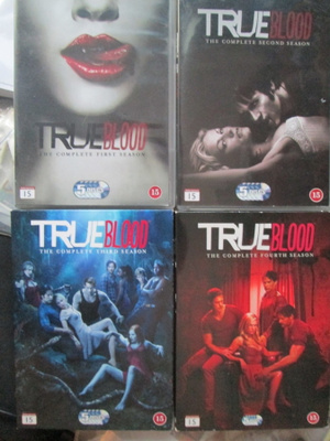 True Blood kaudet 1-4 20DVD