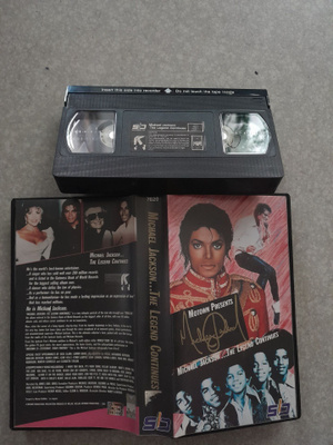 Michael jackson vhs