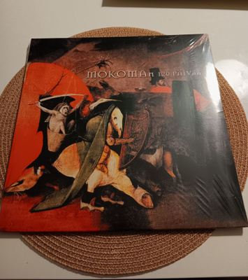 Mokoma - Mokoman 120 päivää LP. Tehdasmuoveissa