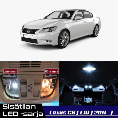 Lexus GS (L10) Sisätilan LED-sarja 7-osainen