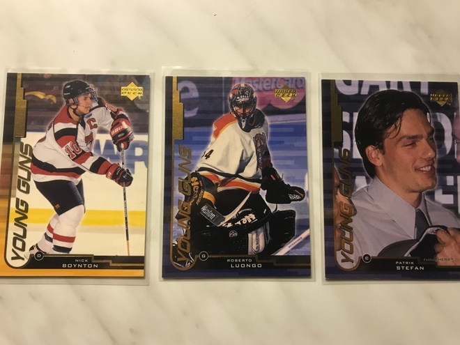 1999-00 Upper Deck Young Guns kortteja alkaen 1.0e/kpl