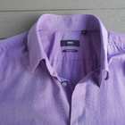 Hugo Boss Pitkähihainen Violetti Kauluspaita L koko - pikkukuva 2