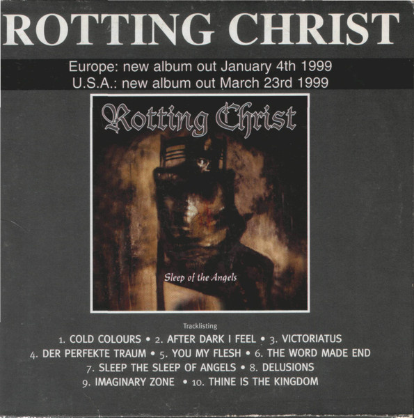Rotting Christ - Sleep Of The Angels (CD) NEAR MINT!!