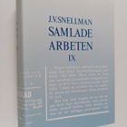Johan Vilhelm Snellman : Samlade arbeten 9 : 1859-1860 - pikkukuva 1