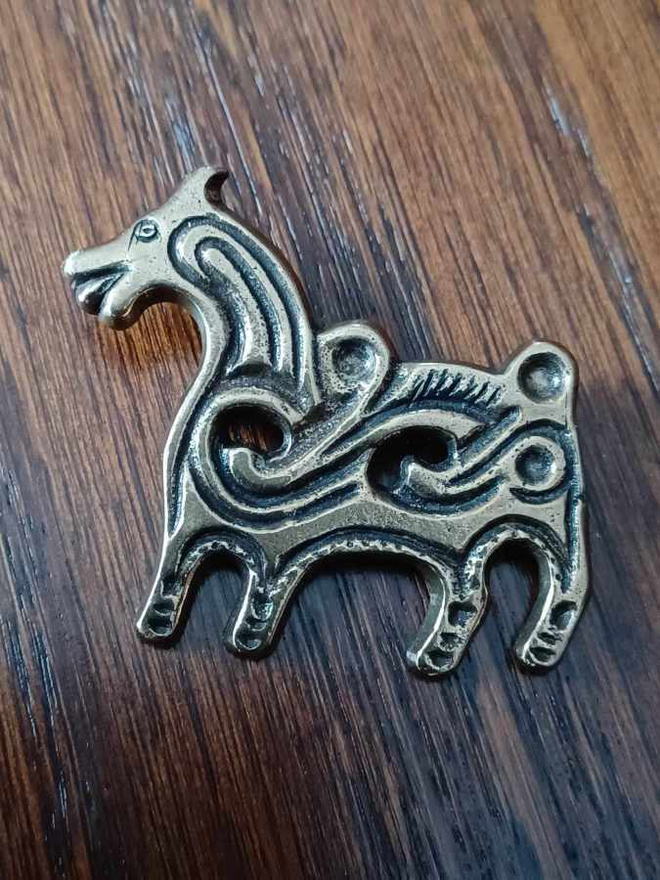 KALEVALA KORU SUOMUSSALMEN HEVONEN RINTAKORU