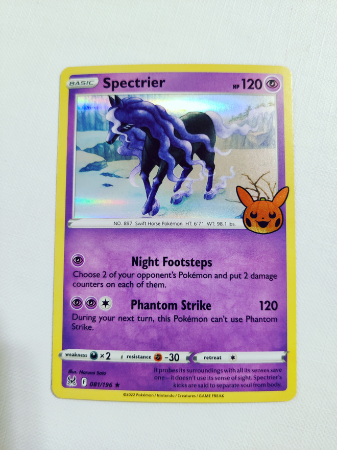 Spectrier - 2024 Trick or Trade Pokemon Promo Holo
