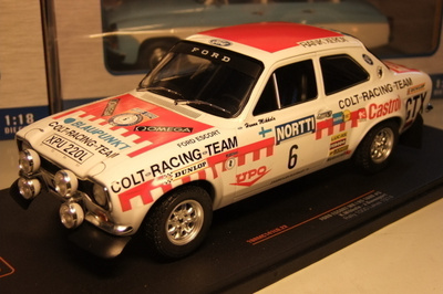 Ford escort mkI RS 1600 -74 H.Mikkola 1:18 ALE!