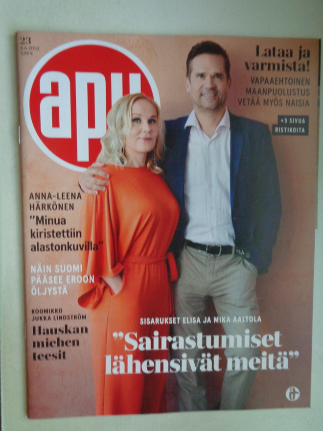 Apu lehti Nro 23/2022 (30.7)