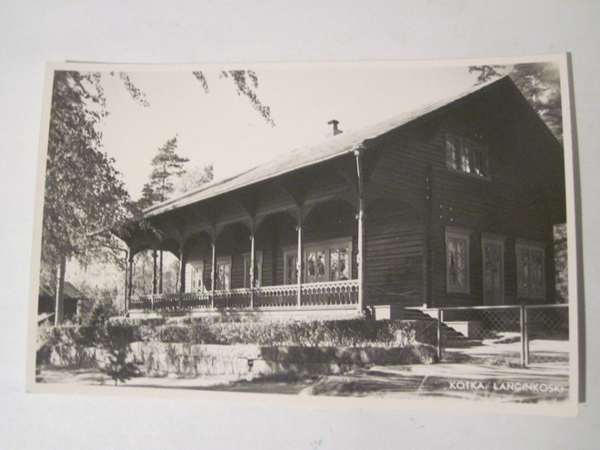 VANHA Postikortti Kotka 1950-l Alkup.Mallikappale