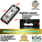BMW LED rekisterikilven valot — kirkkaan valkoin - pikkukuva 5