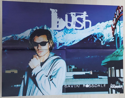 Bush - Gavin Rossdale / Silverchair :Juliste 90-luvun alusta