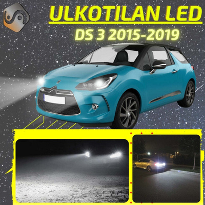 DS 3 2015-2019 Ulkoiset LED -valot