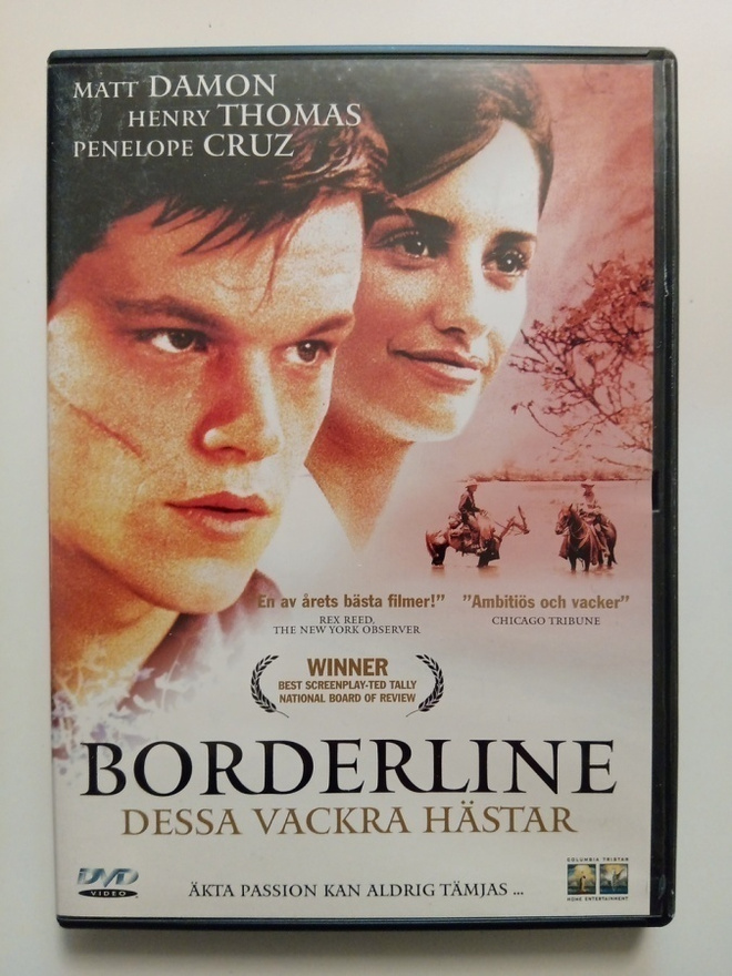 Borderline - Kaikki kauniit hevoset - DVD