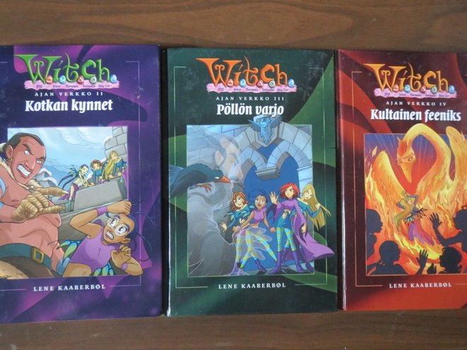 Lene Kaaberbol: W.I.T.C.H.  Ajan Verkko II, III ja IV