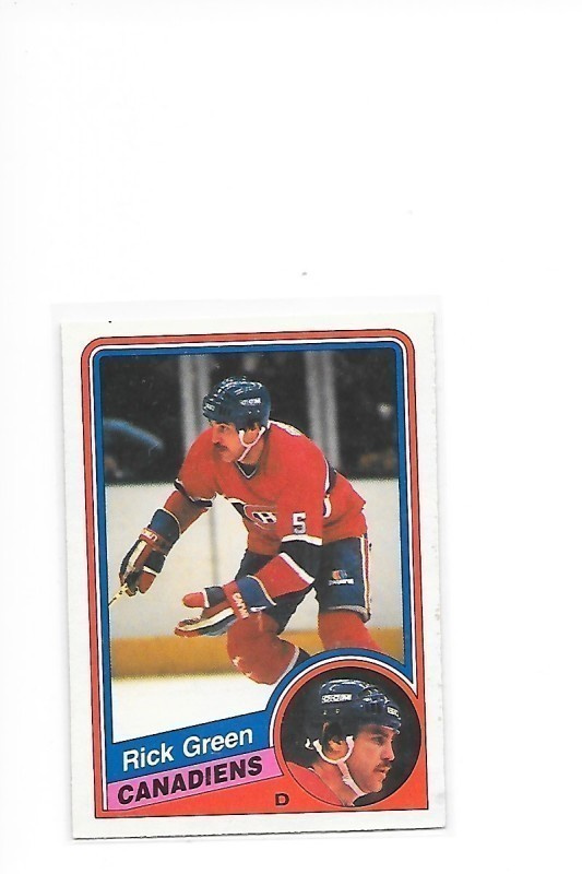 1984-85 OPC #262 Rick Green Montreal Canadiens