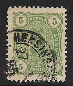 Nelilukuiset 1885 5p (LAPE 20) O