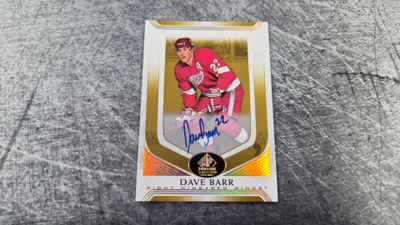 Dave Barr 2020-21 SP Legends Auto