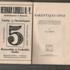 Rousti, K. J.: Rakentajan opas , Otava 1912, nid., K3 - pikkukuva 3