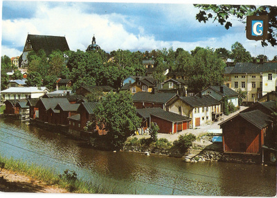 Porvoo -Borgå: Vanhakaupunki. Ei kulk.