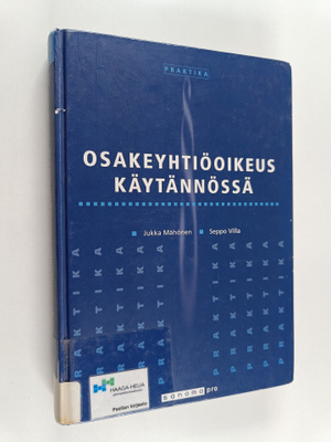 Seppo Villa ym. : Osakeyhtiöoikeus käytännössä