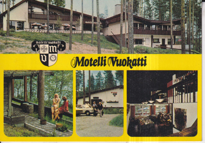 Sotkamo. Motelli Vuokatti, sommitelmakortti , e167