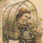 Siilin kukka-auto - pikkukuva 1