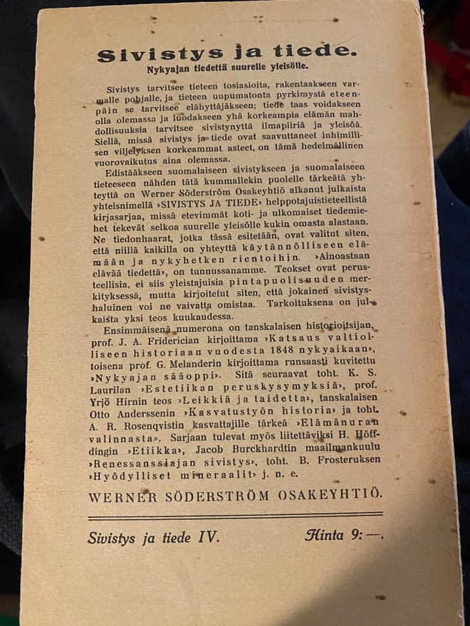 Sven Hirn: Leikkiä ja taidetta